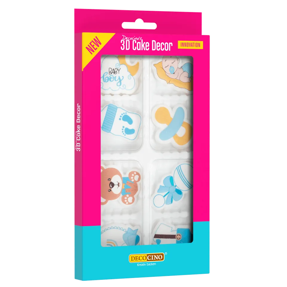 decocino-3d-cake-decor-baby-hellblau-8-st-ck-zuckerdekor-f-r-taufe image 1