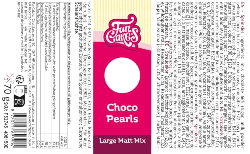funcakes-choco-pearls-large-matt-mix-schokokugeln-155-g image 4
