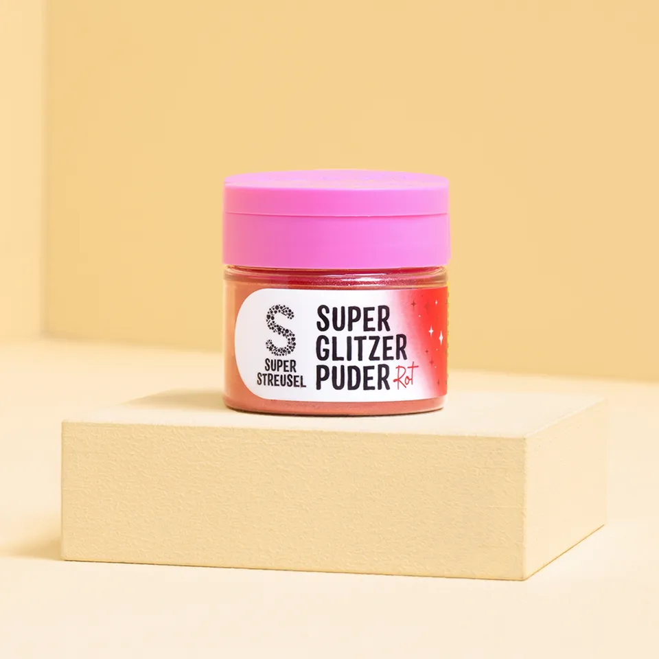 super-streusel-superglitzerpuder-rot-essbares-glitzerpuder image 1