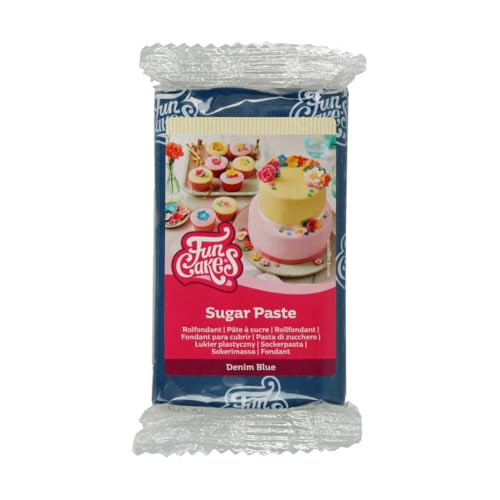 funcakes-sugar-paste-rollfondant-denim-blue-250-g image 8