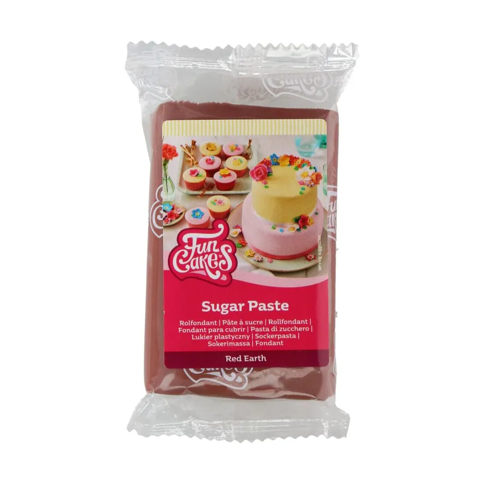 funcakes-rollfondant-red-earth-250-g image 1