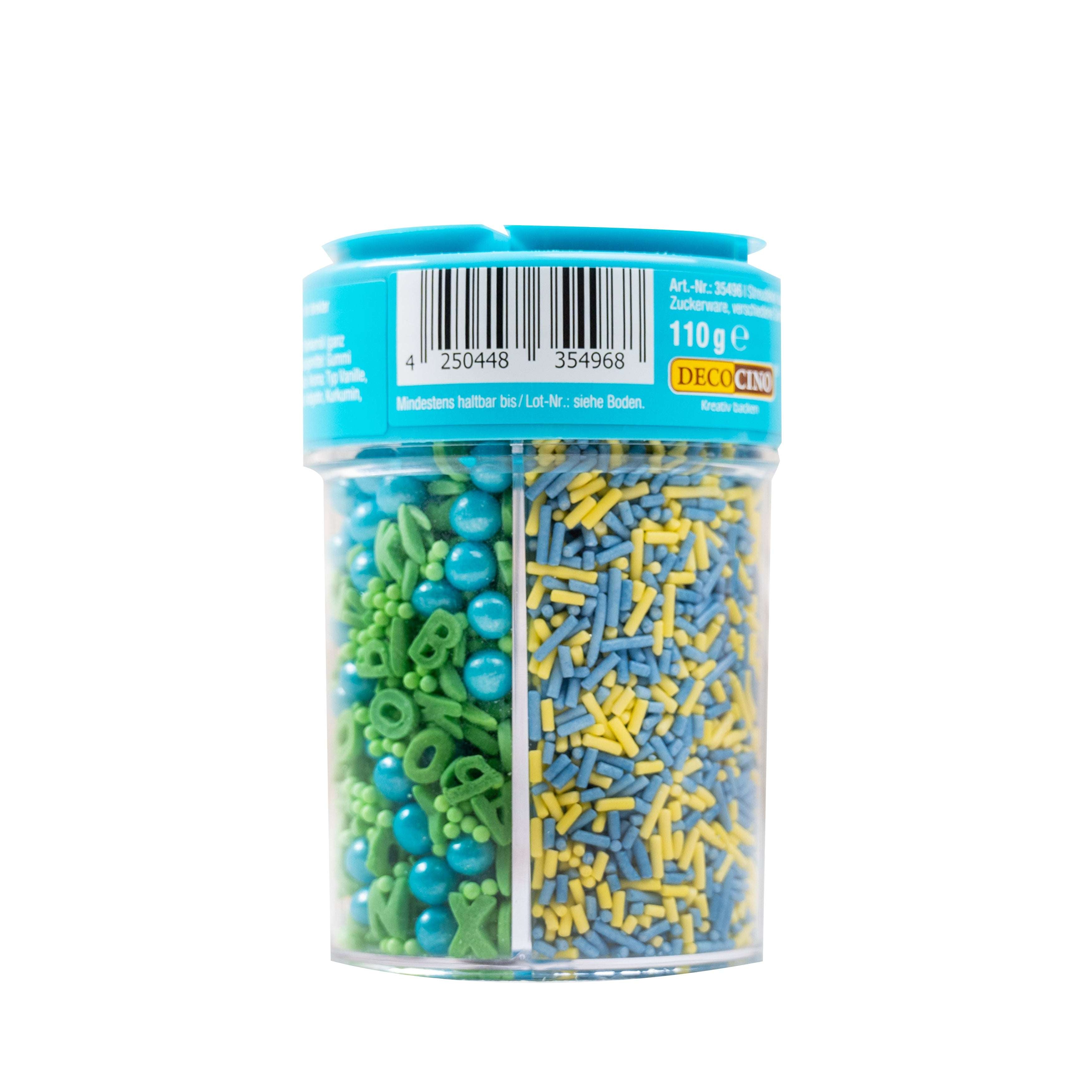 decocino-4-fach-streuer-happy-mix-110g-zuckerstreusel image 2