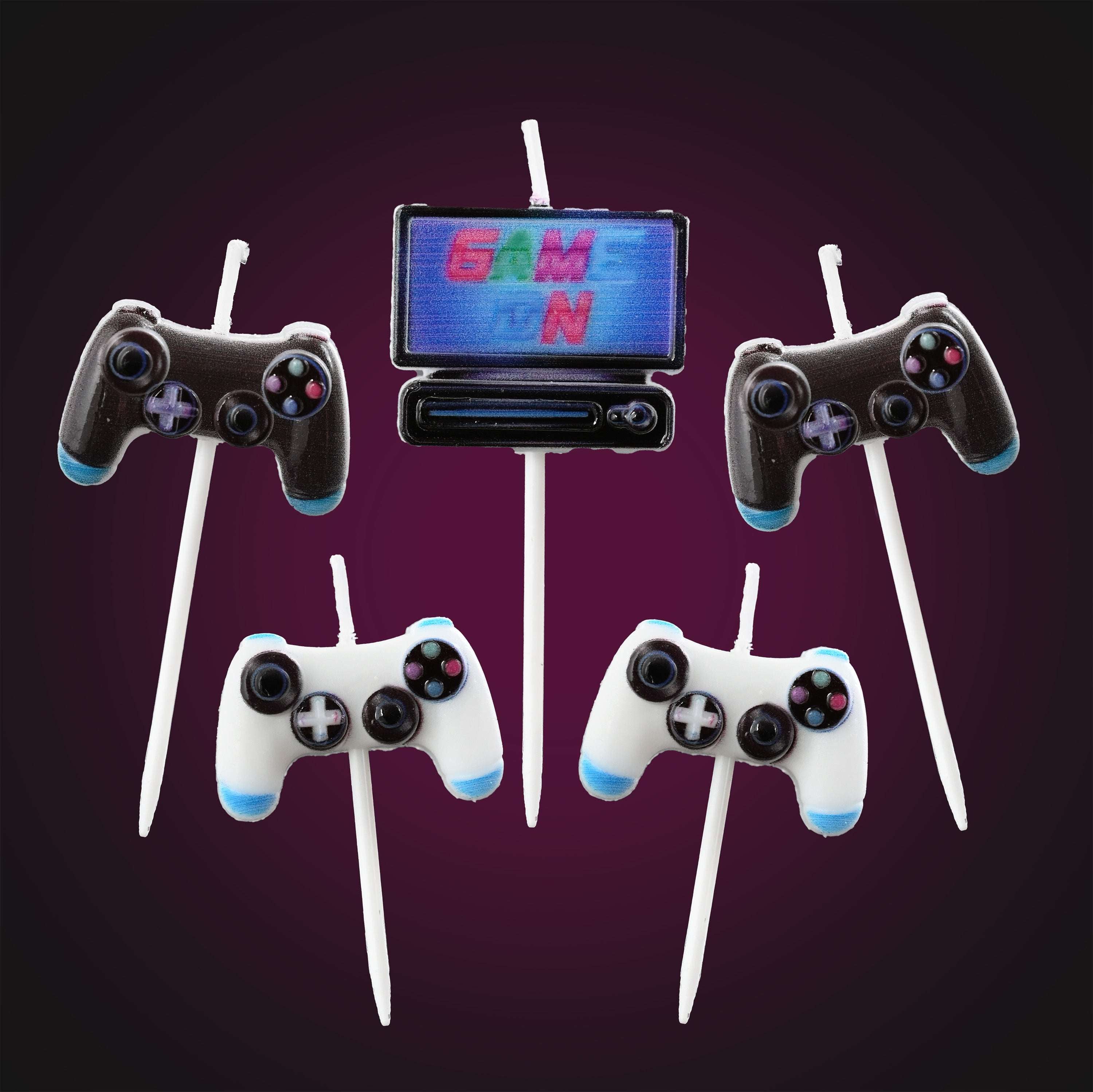 decocino-kerzen-set-gaming-5-tlg-by-amira image 2