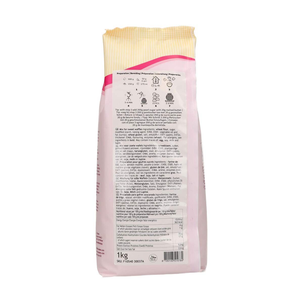 funcakes-mix-f-r-waffles-backmischung-1-kg image 3