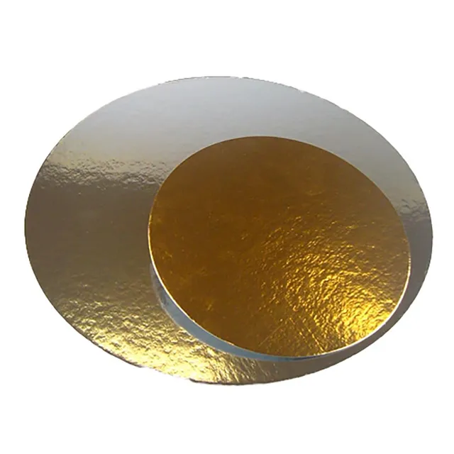 funcakes-cake-card-round-tortenunterlage-30-cm-100-st-ck-gold-silber image 1