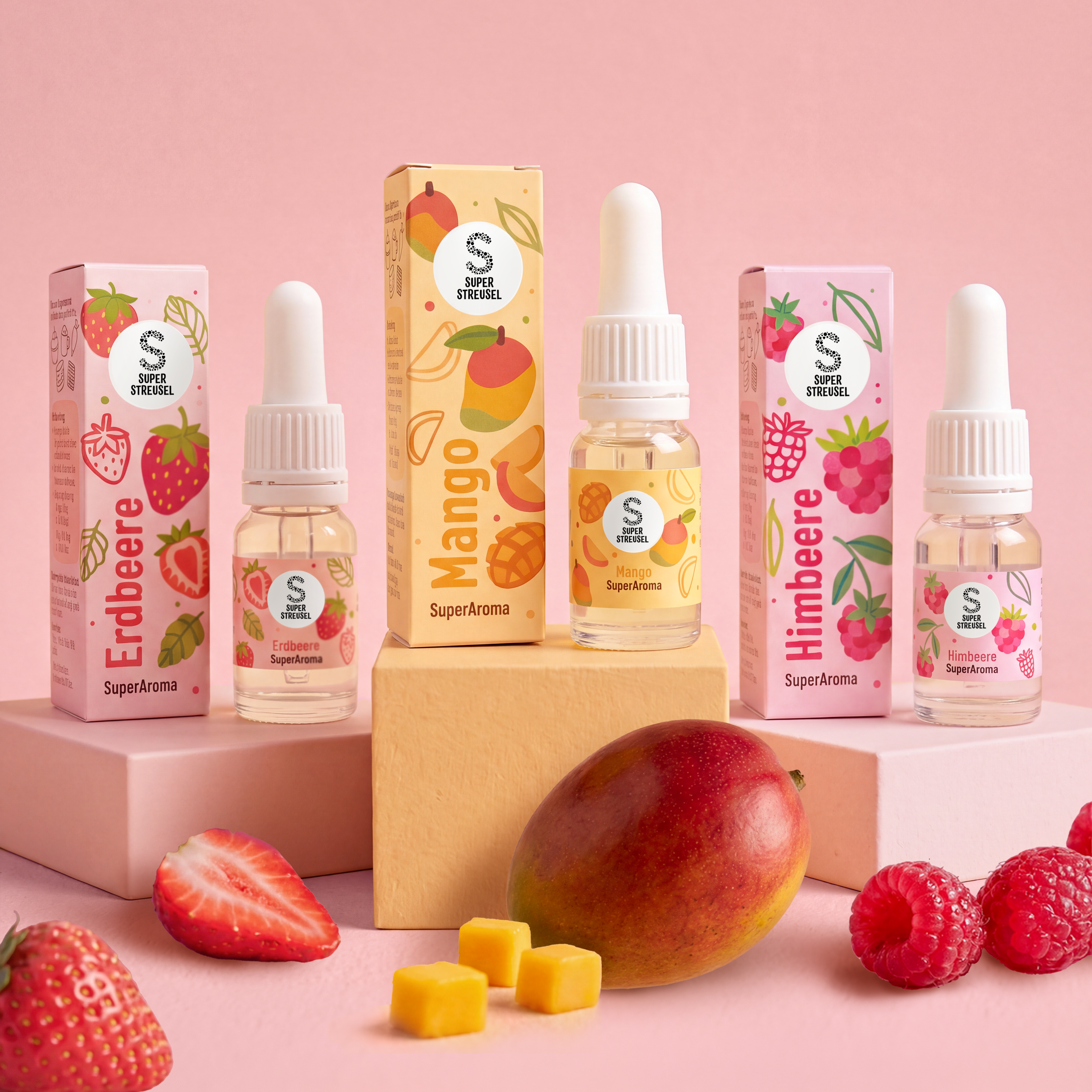 super-streusel-superaroma-fruchtpower-3er-bundle-erdbeere-himbeere-mango image 1