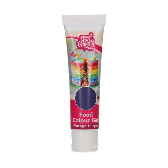 funcakes-food-colour-gel-lebensmittelfarbe-vintage-purple-30-g image 1