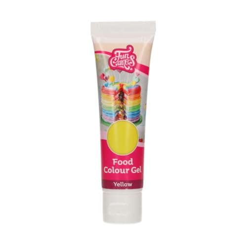 funcakes-food-colour-gel-lebensmittelfarbgel-gelb-30-g image 8