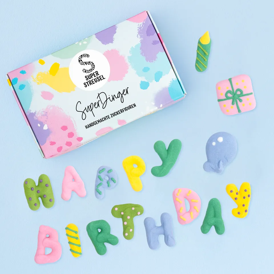 super-streusel-superdinger-happybirthday-handgemachte-zuckerfiguren image 1
