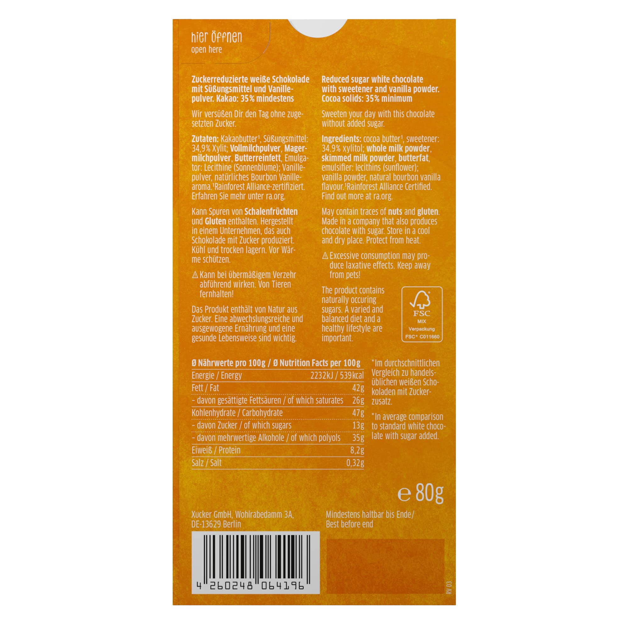 xucker-schokolade-mit-xylit-klassik-mix-no-added-sugar-3x80g image 7