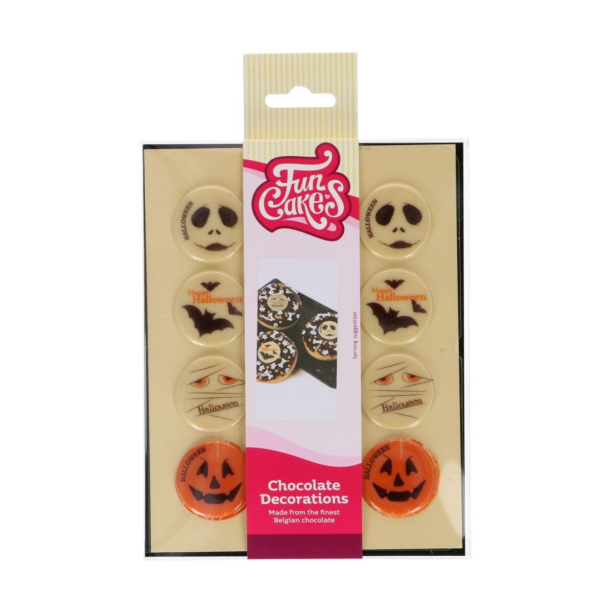 funcakes-chocolate-decorations-halloween-schokofiguren-12-st-ck image 1