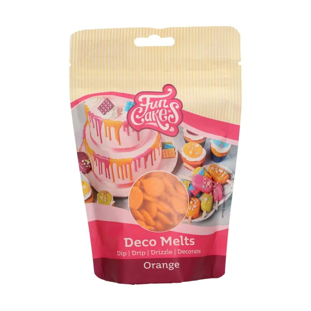 funcakes-deco-melts-orange-250-g image 1