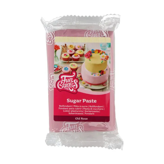 funcakes-rollfondant-sugar-paste-old-rose-250-g image 1