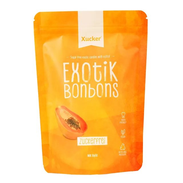 xucker-xylit-bonbons-exotik-zuckerfrei-600-g image 1