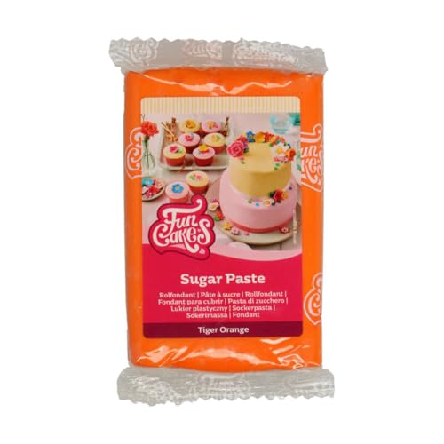 funcakes-rollfondant-zuckerpaste-tiger-orange-250-g image 6