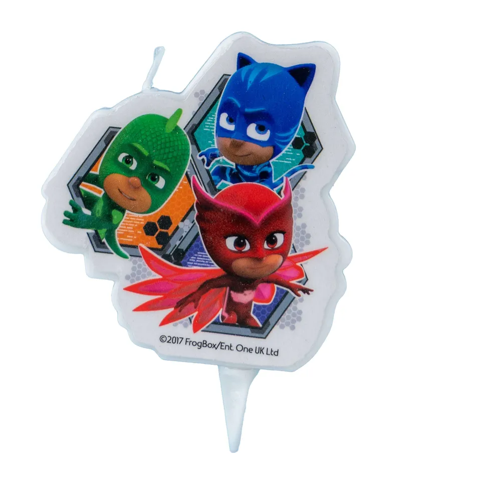 decocino-kuchenkerze-pj-masks-1-st-ck-geburtstagskerze image 1