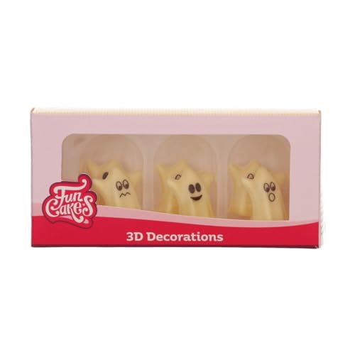 funcakes-schokofiguren-3d-ghosts-halloween-6-st-ck-belgische-schokolade image 3