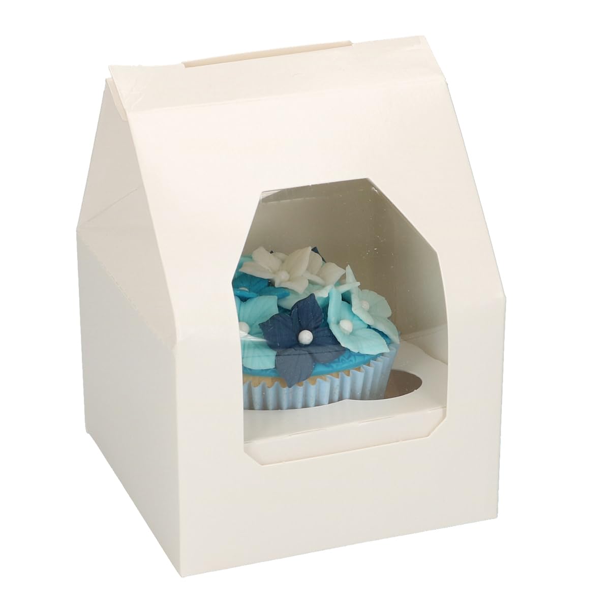 funcakes-cupcake-schachtel-6er-wei-mit-fenster-und-einsatz-3-boxen image 2