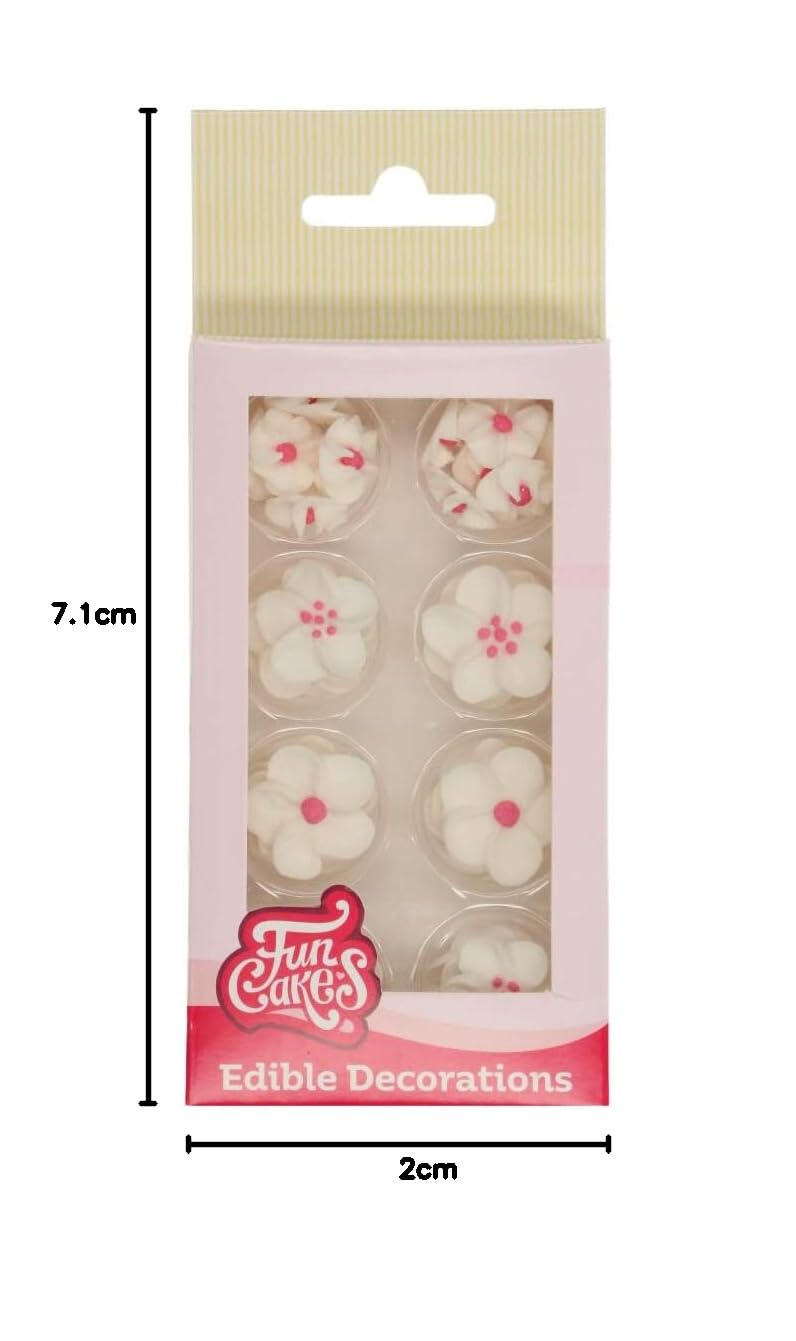 funcakes-sugar-decorations-zuckerbl-ten-white-pink-kleine-und-gro-e-blumen-32-st image 2