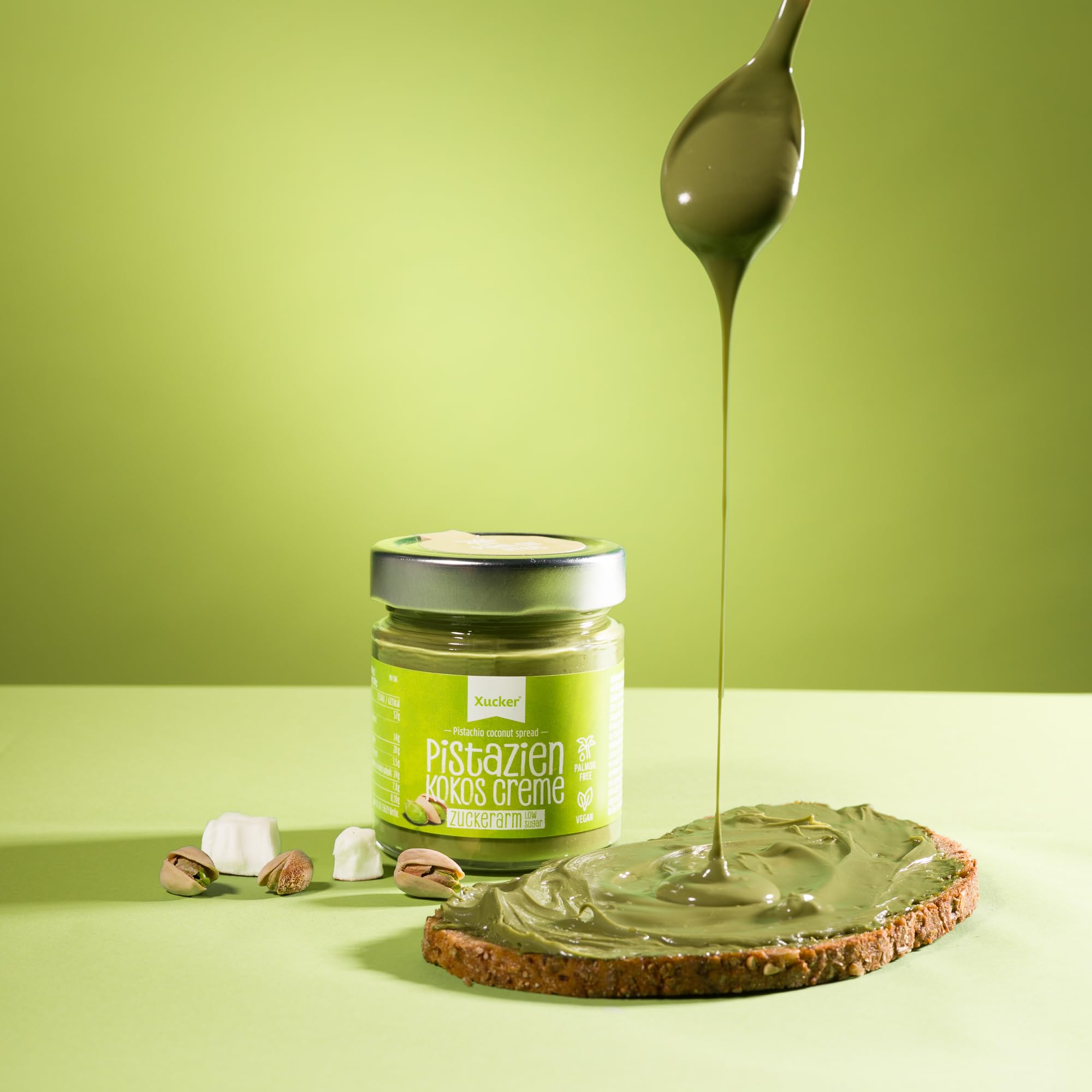xucker-pistazien-kokos-creme-zuckerarmer-aufstrich-mit-xylit-200-g image 3