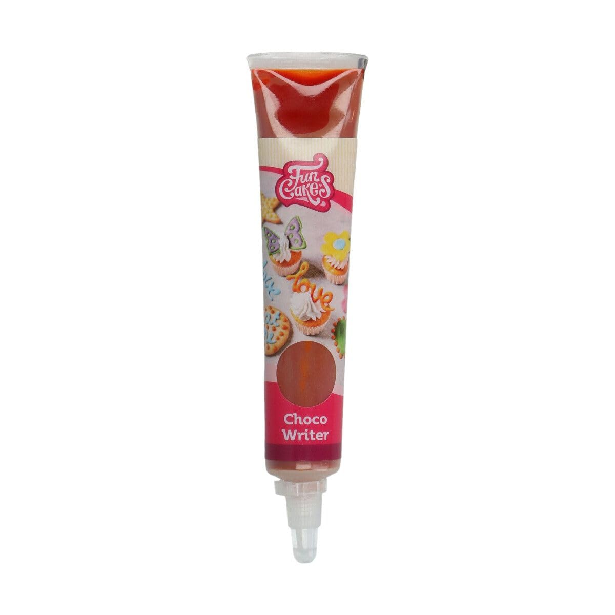 funcakes-choco-writer-lebensmittelfarbe-stift-rot-25-g image 2