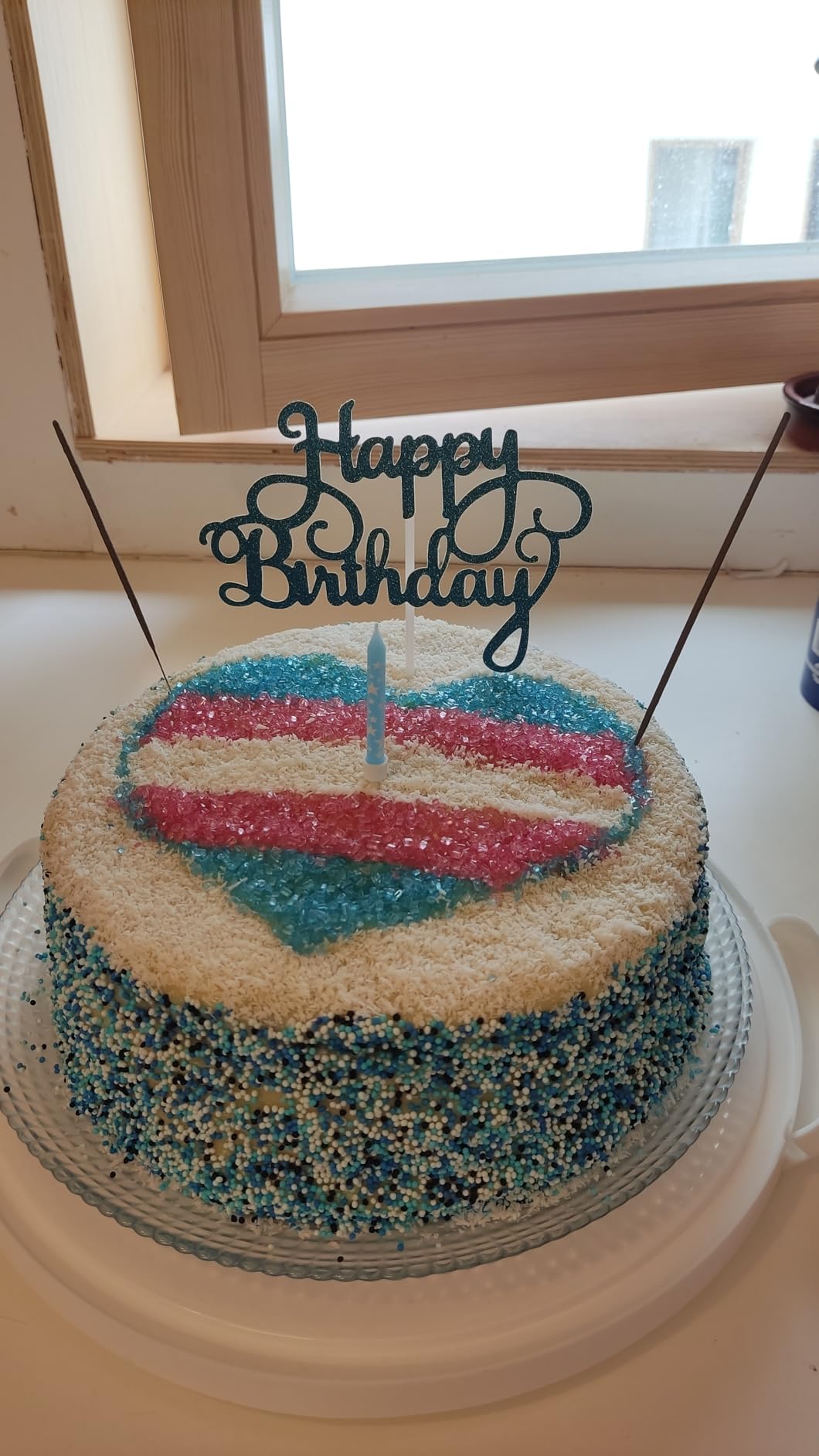 Glitzern toll auf Cupcakes
