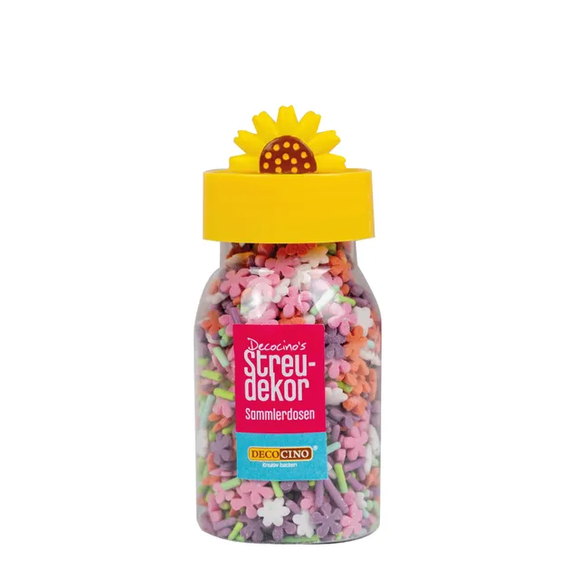 decocino-streudekor-flower-time-in-sammlerdose-72g image 1