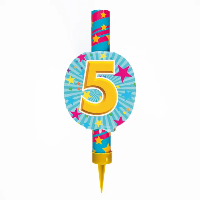 decocino-zahlenfont-ne-5-tischfeuerwerk-f-r-geburtstagstorte image 1