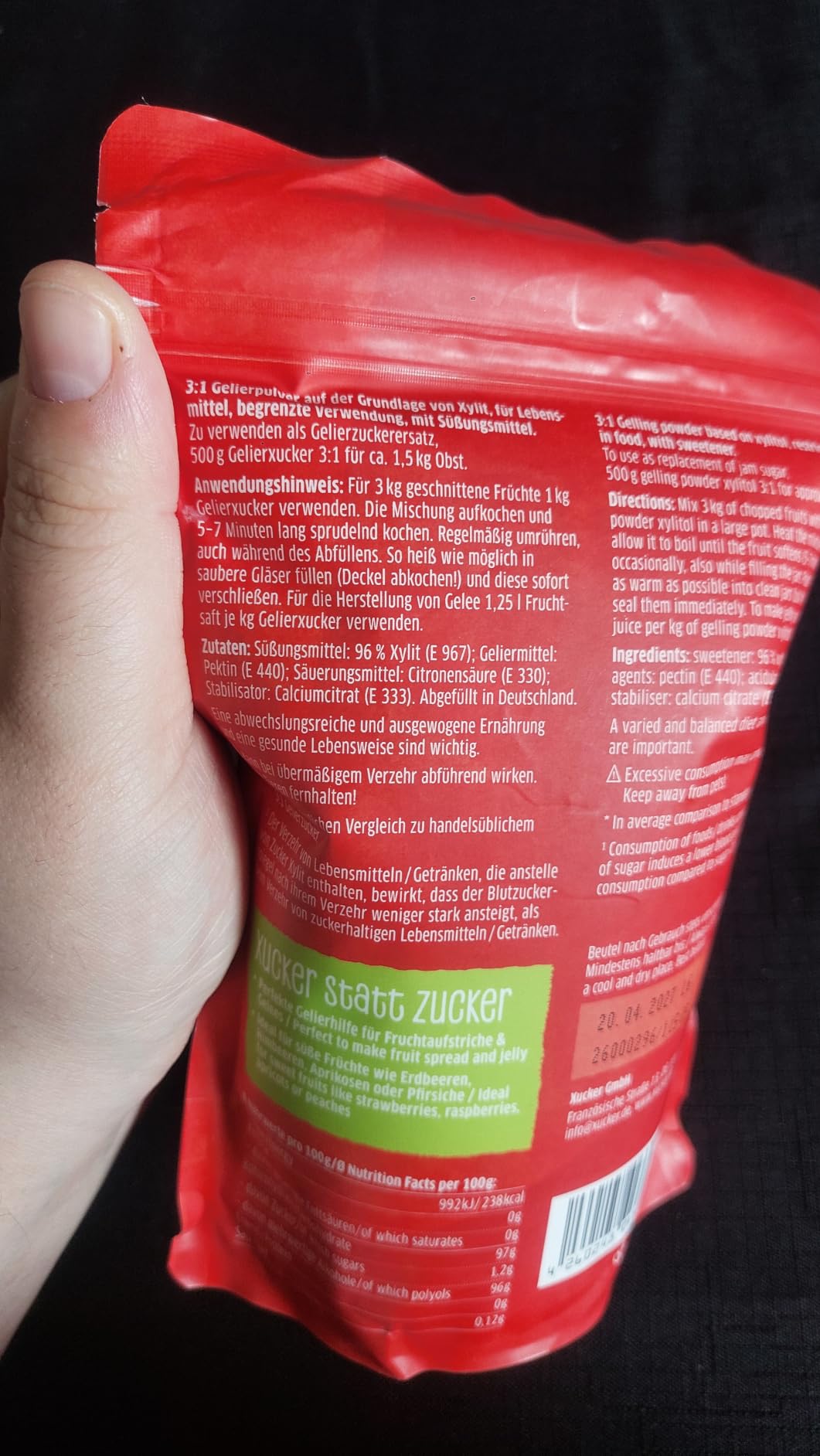 Aprikose und Himbeere top