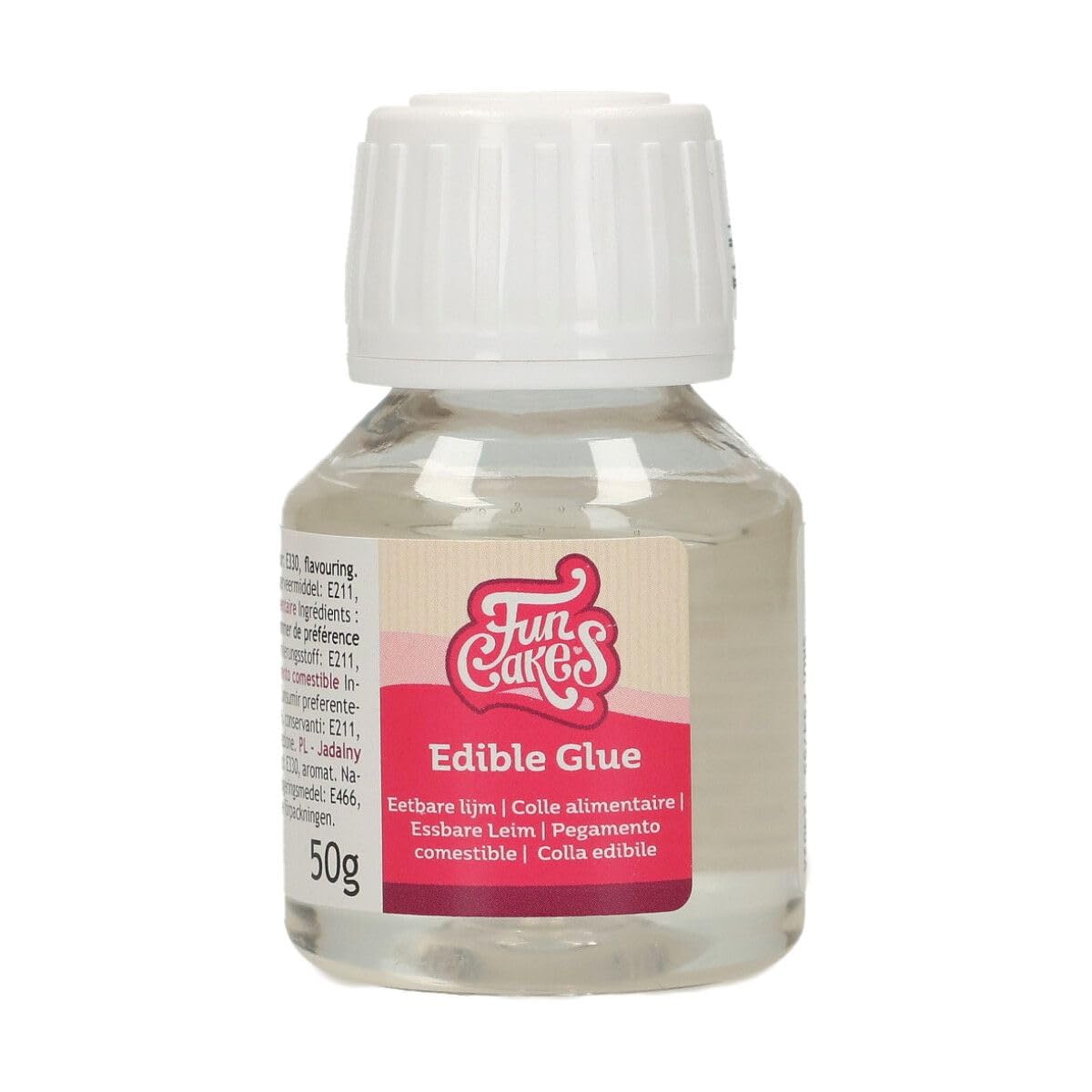 funcakes-essbarer-kleber-transparent-50-g-mit-pinsel image 1