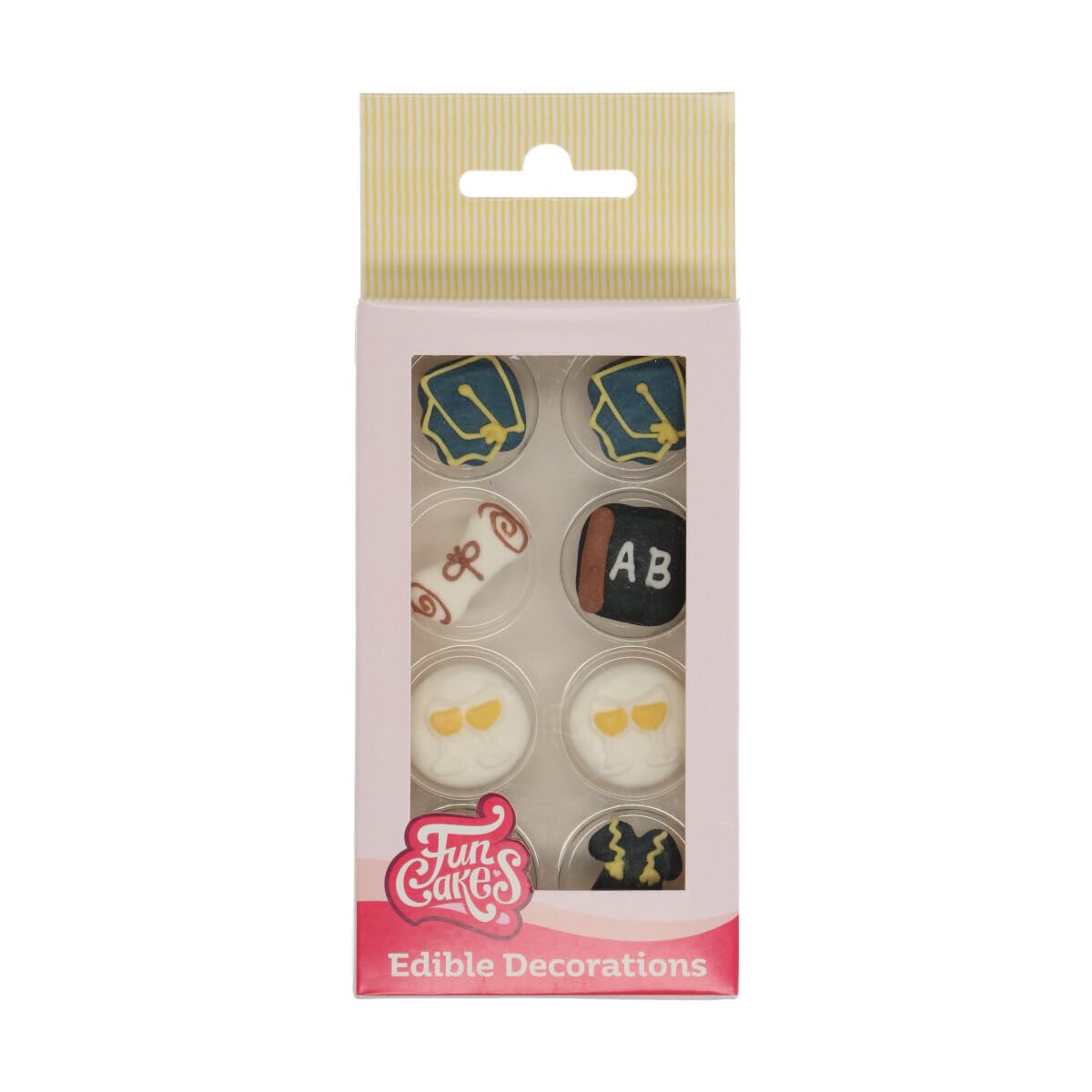 funcakes-sugar-decorations-zuckerfiguren-graduation-8-st-ck image 1