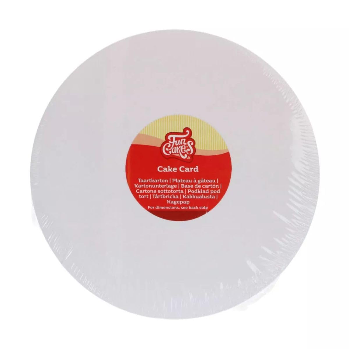 funcakes-cake-card-greaseproof-round-tortenunterlage-22-cm-5-st-ck image 1