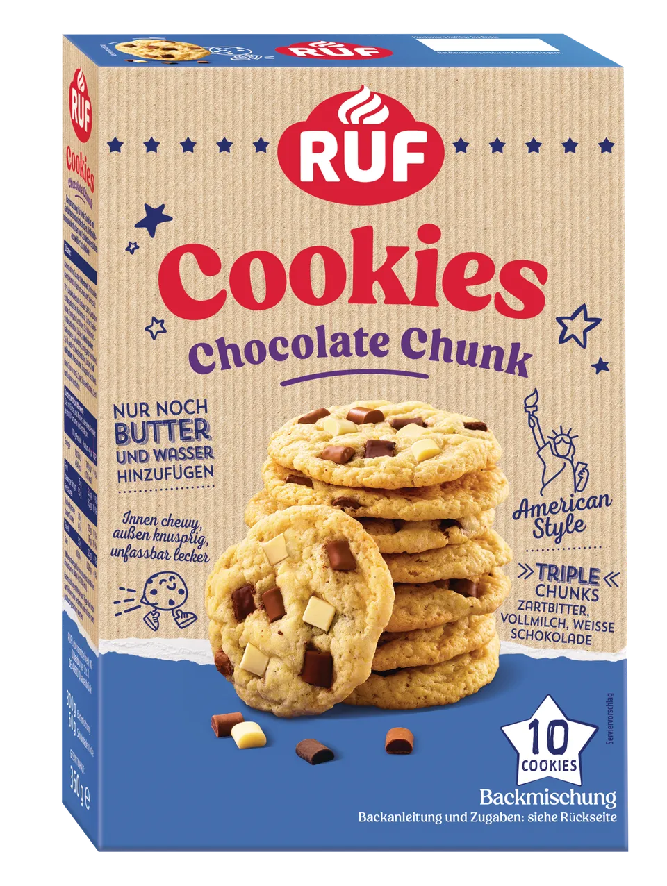 ruf-cookies-chocolate-chunk-backmischung-amerikanisch image 1