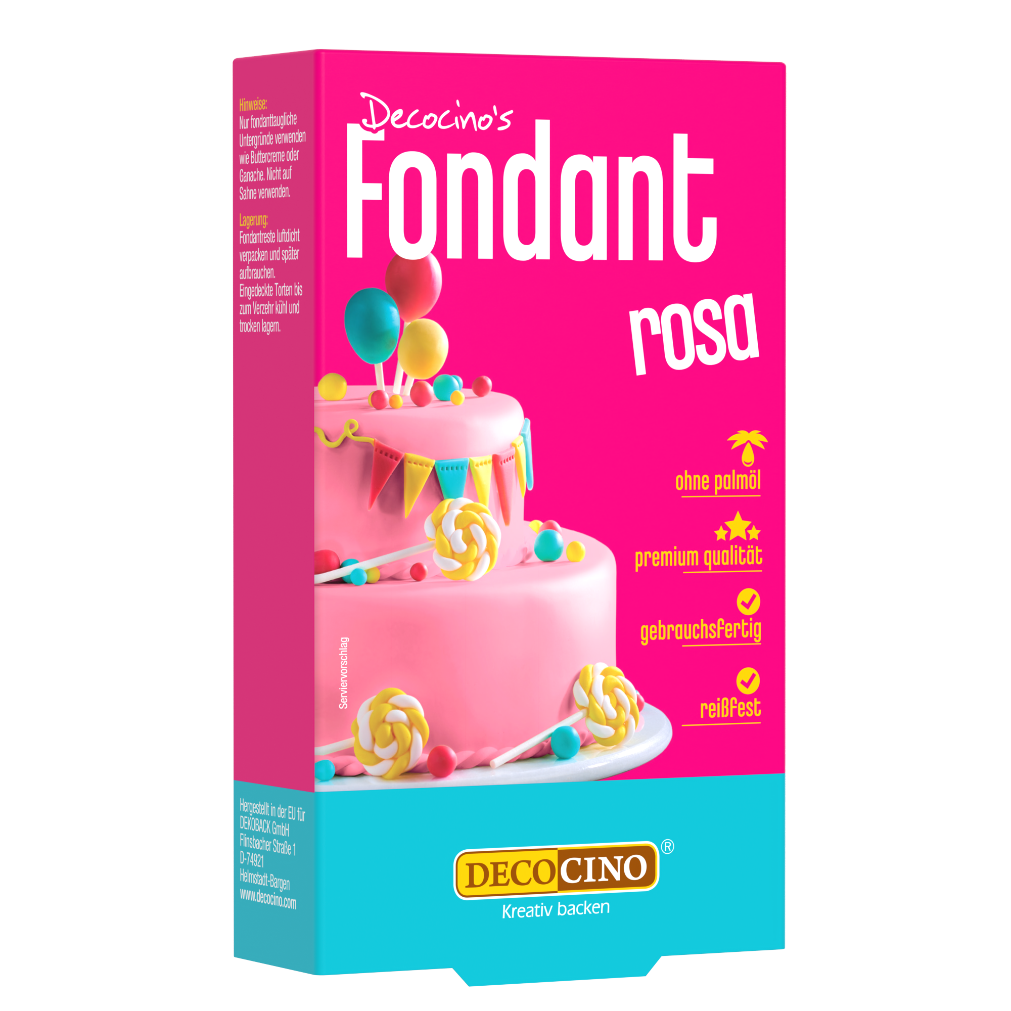 decocino-fondant-rosa-250g-rollfondant-zum-eindecken image 1