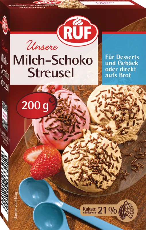 ruf-milch-schoko-streusel-200-g-schokostreusel-zum-dekorieren image 1