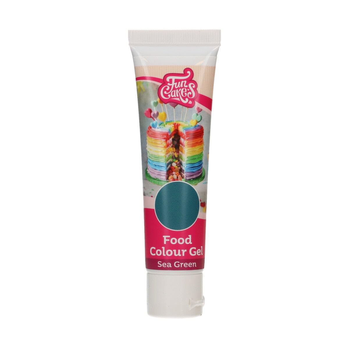 funcakes-food-colour-gel-meergr-n-lebensmittelfarbe-30-g image 1