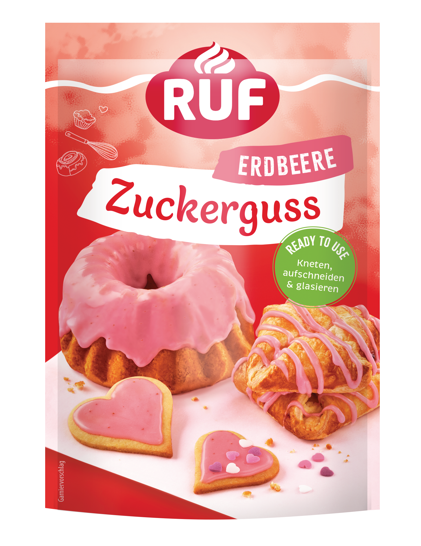 ruf-zuckerguss-erdbeer-150g image 1