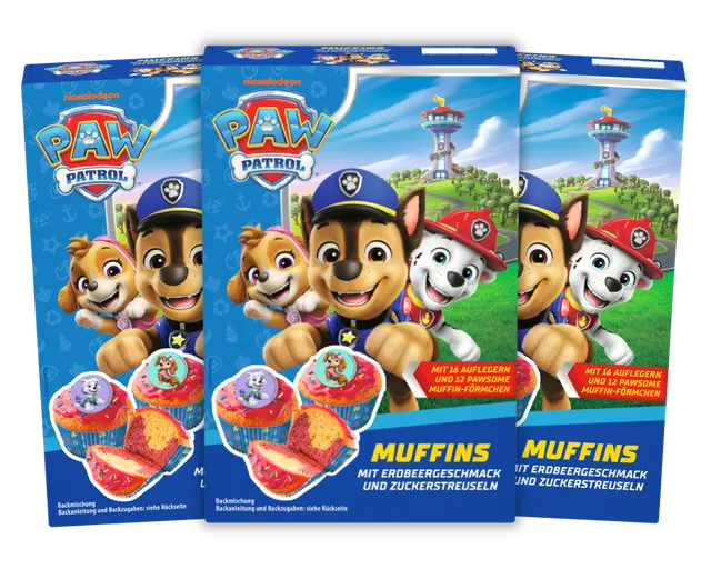 ruf-paw-patrol-muffins-backmischung-set-orange-3-st-ck image 1