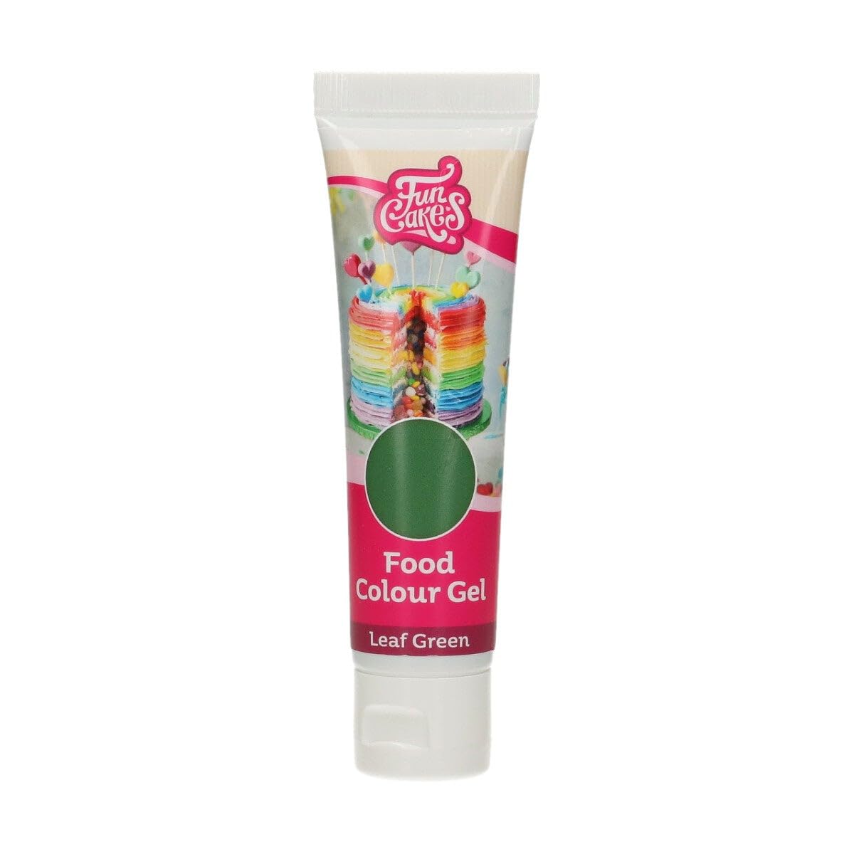 funcakes-food-colour-gel-leaf-green-30-g-hochkonzentrierte-lebensmittelfarbe image 1