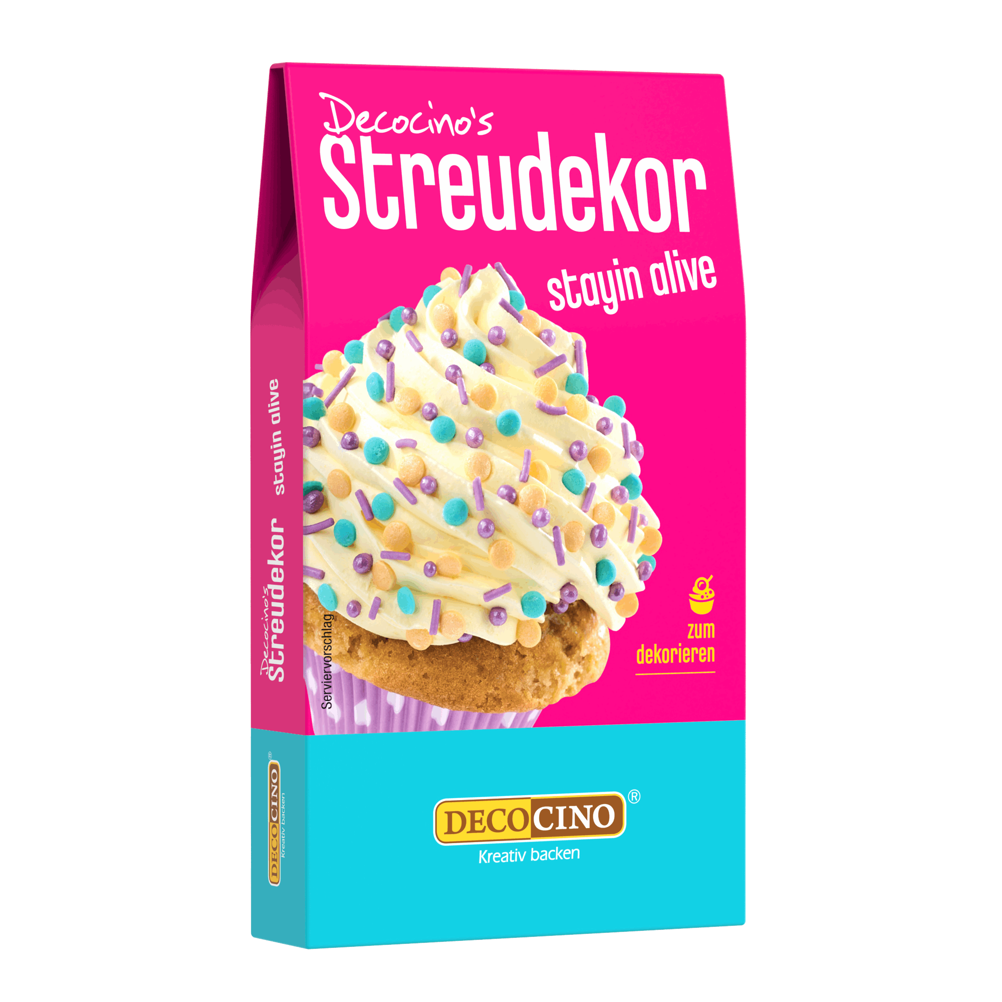 decocino-streudekor-stayin-alive-40g-zuckerstreusel-mix image 1