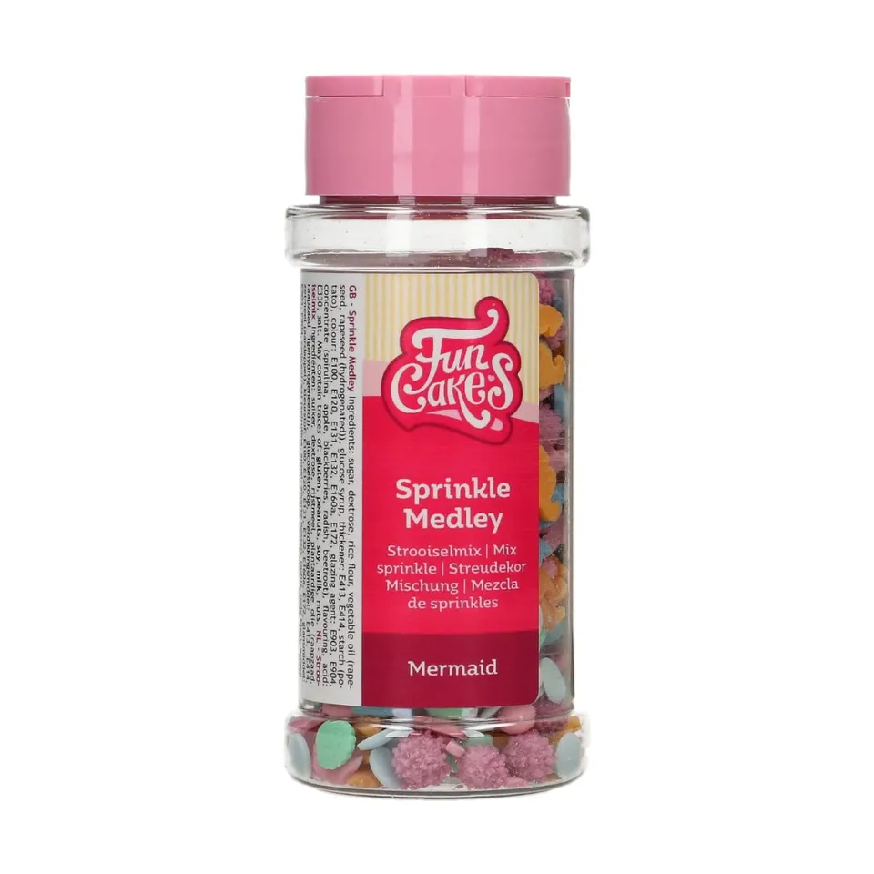 funcakes-sprinkle-medley-zuckerstreusel-mermaid-180-g image 1