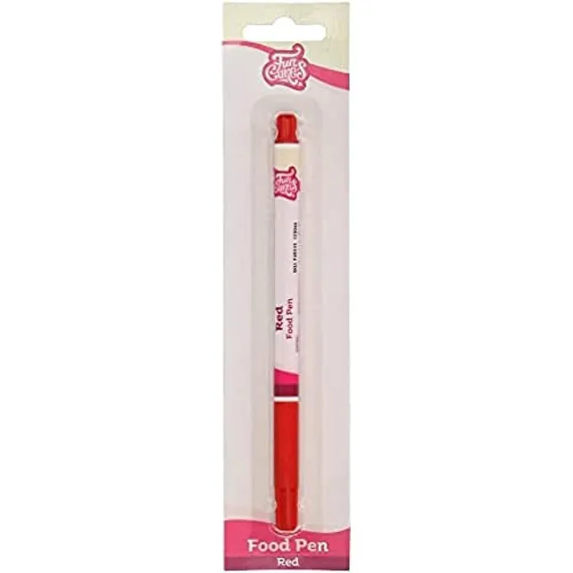 funcakes-food-pen-rot-lebensmittelfarbe-stift-mit-flexibler-spitze image 1