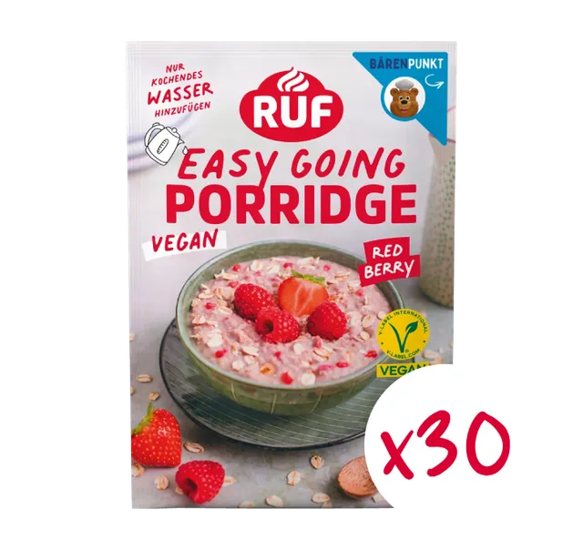 ruf-monats-vorrat-porridge-red-berry-to-go-30x-60-g image 1