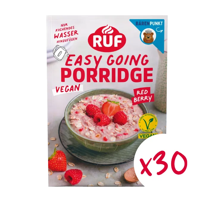 ruf-monats-vorrat-porridge-red-berry-to-go-30x-60-g image 1