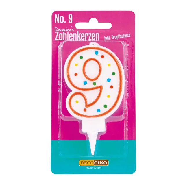decocino-zahlenkerze-9-geburtstagskerze-zum-stecken image 1