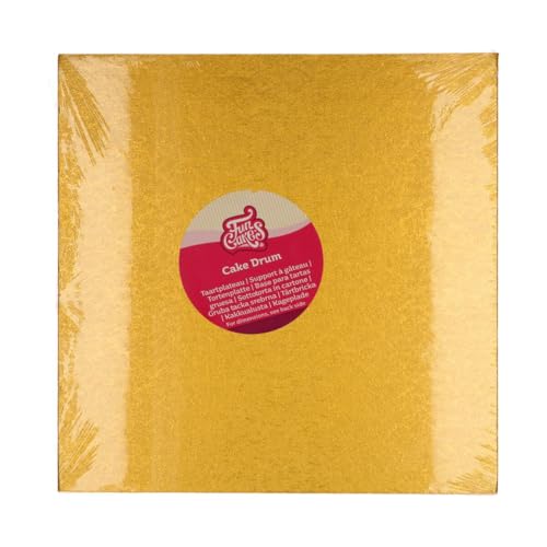 funcakes-cake-drum-square-tortenunterlage-gold-30-5-cm image 2
