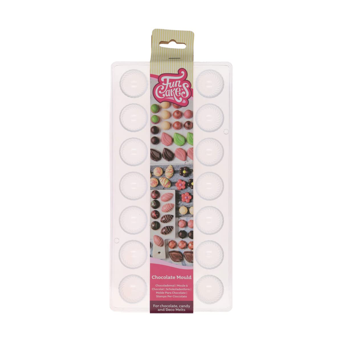 funcakes-chocolate-mould-kuppel-schokoladenform-dome image 7