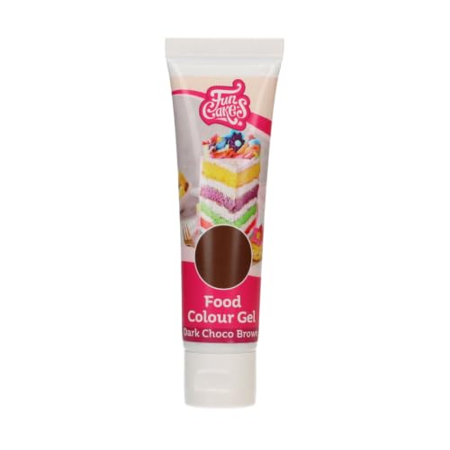funcakes-food-colour-gel-lebensmittelfarbe-dark-choco-brown-30-g image 8