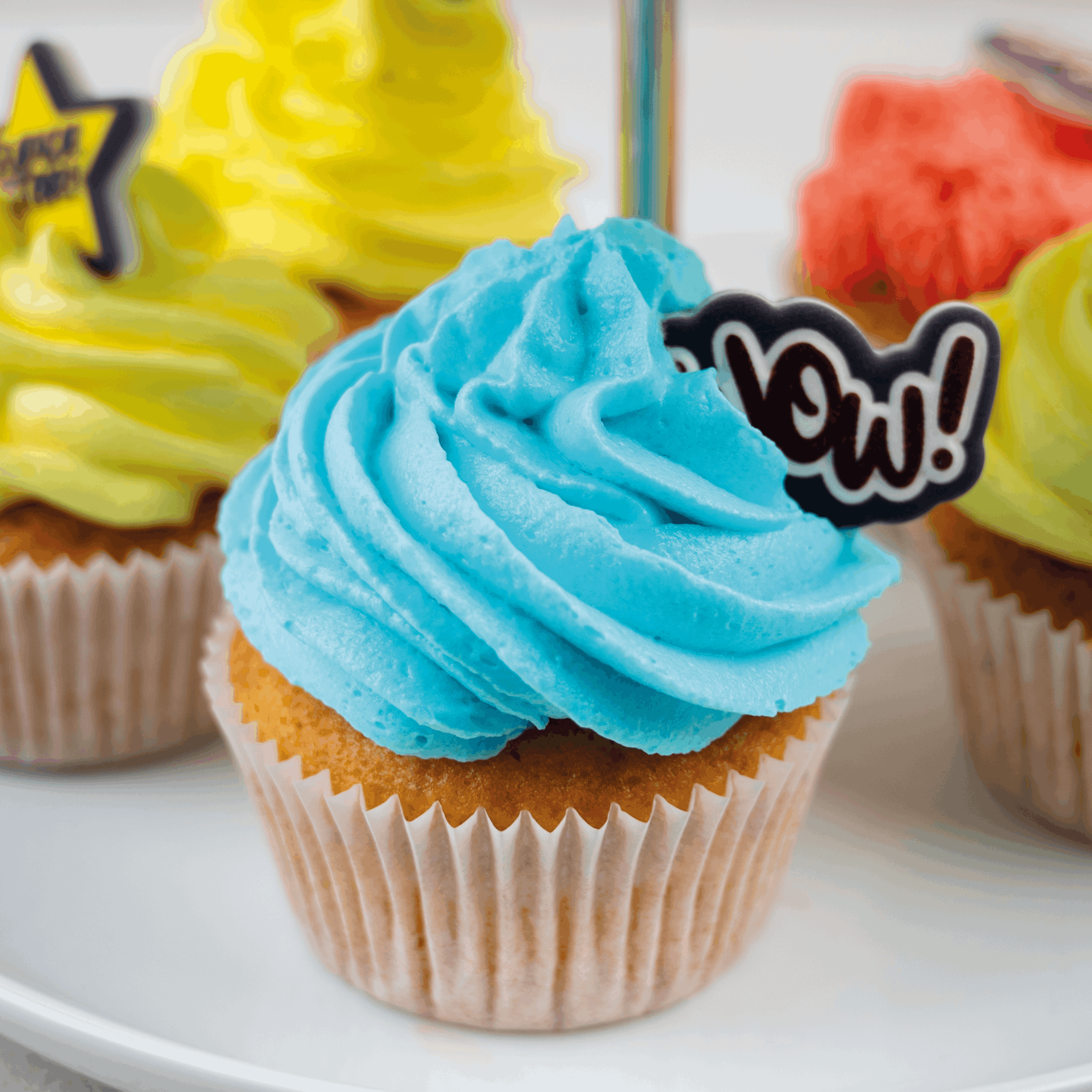 decocino-3d-cake-decor-pop-art-8-st-ck-comic-zuckerdekor-sprechblasen image 4
