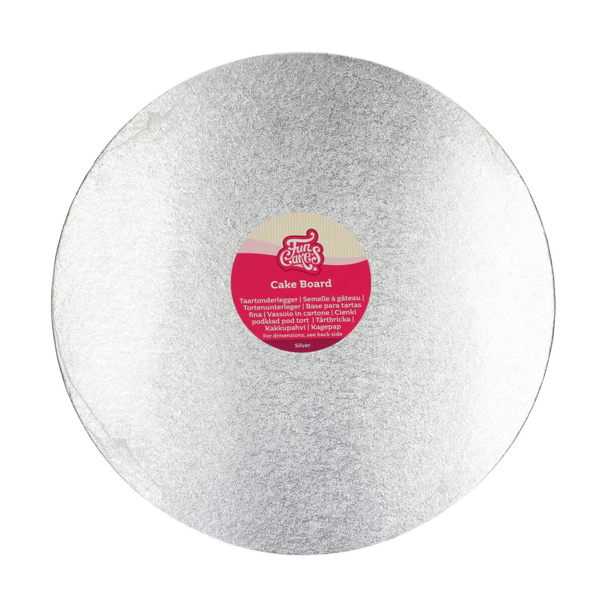 funcakes-cake-board-round-tortenunterlage-silber-22-5-cm-1-st-ck image 7
